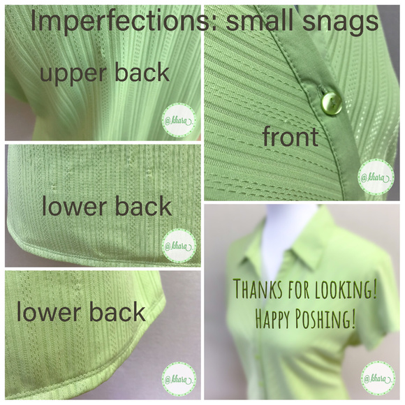 Style & Co. Avocado/Lime Striped Cap Sleeve - Picture 7 of 8